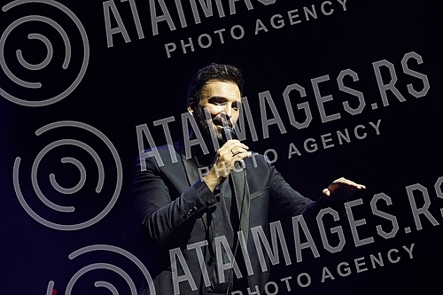 Musical play by Ivan Bosiljcic - Our evening held in Kombank hall.Muzicka predstava Ivana Bosiljcica - Nase vece odrzana u Kombank dvorani.