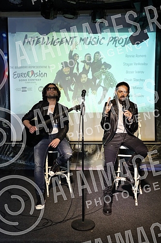 The press conference of the Bulgarian representative at the Eurovision Song Contest Ronnie Romero was held in Wurst Platz.Konferencija za medije bugarskog predstavnik na Eurosongu   Ronijea Romera odrzana je u Wurst Platzu.