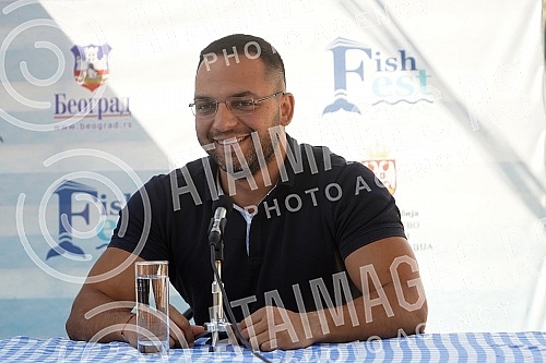 A press conference was held at Kalemegdan, near the Nebojsa Tower, at which the 