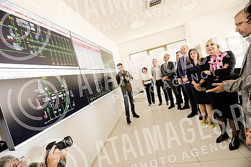 The Vice-President of the Government of Serbia and the Minister of Mining and Energy, Zorana Mihajlovic, visited the distribution dispatch center of Elektrodistribucija Srbije in NiÅ¡, where, in accordance with the recommendations of the Ministry of 