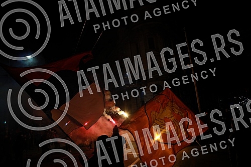 A rally in support of Russia called 