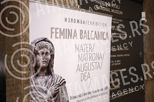 The Deputy Prime Minister of the Republic of Serbia and the Minister of Culture and Information Maja Gojkovic opened the exhibition entitled FEMINA BALCANICA: MATER, MATRONA, AUGUSTA, DEA. Women in the Balkans in ancient times, which marks Museum Day The Deputy Prime Minister of the Republic of Serbia and the Minister of Culture and Information Maja Gojkovic opened the exhibition entitled FEMINA BALCANICA: MATER, MATRONA, AUGUSTA, DEA. Women in the Balkans in ancient times, which marks Museum Day