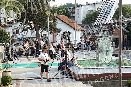 Jubilee 50th Film Festival in Sopot SOFEST - opening of the exhibition of festival posters and photos.Jubilarni 50. Filmski festival u Sopotu SOFEST - otvaranje izlozbe festivalskih plakata i fotografija.