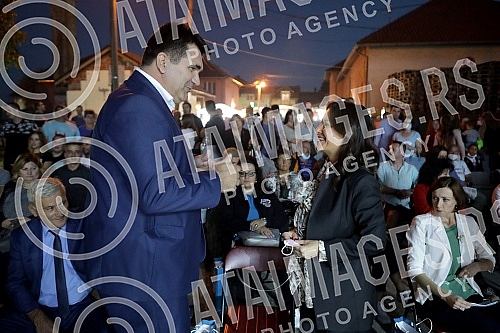 The festival in honor of roast - Pecenjijada in Stopanja..Festival u slavu pecenja - Pecenjijada u Stopanji.