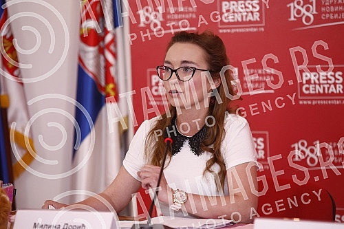 A press conference on the topic: 