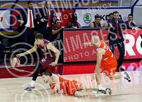 ABA League, 18th round FMP vs Cedevita Olimpija (Slovenia) held in FMP hall.18 kolo ABA lige izmedju KK FMP i KK Cedevita Olimpija odigrana u hali FMP.