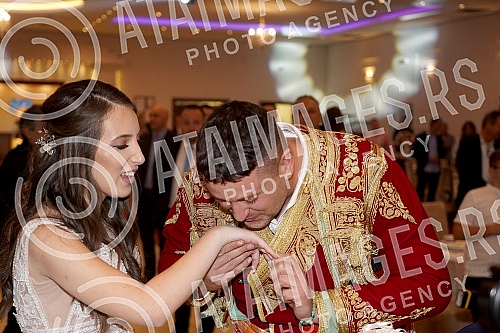 Wedding festivities on the occasion of the wedding of Vuk Djuricic and Mile were held at the Wedding Center Vanilla in Stara Pazova.
Svadbeno veselje povodom vencanja Vuka Djuricica i Mile upriliceno je u Wedding centru Vanilla u Staroj Pazovi.
Wedding festivities on the occasion of the wedding of Vuk Djuricic and Mile were held at the Wedding Center Vanilla in Stara Pazova.
Svadbeno veselje povodom vencanja Vuka Djuricica i Mile upriliceno je u Wedding centru Vanilla u Staroj Pazovi.