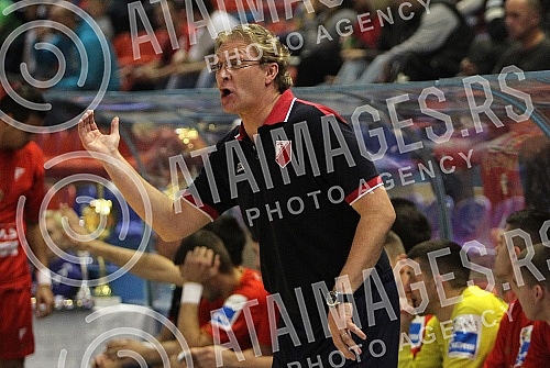 Utakmica SUper Kup-a Srbije u Rukometu odigrana u Arandjelovcu - SC Sumadija izmedju RK Vojvodina (Novi Sad) i RK Spartak (Subotica). 