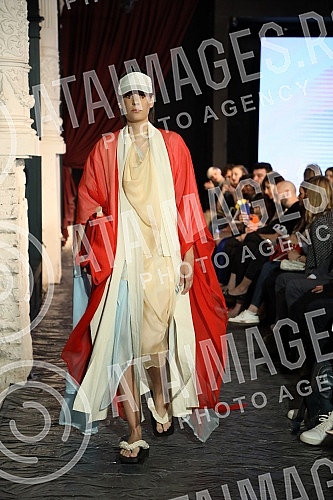 49th Belgrade Fashion Week - socially responsible fashion show What is your worldview? whose goal is to raise public awareness about eye and retinal diseases that lead to visual disturbances, but also about the importance of ophthalmic preventive exa