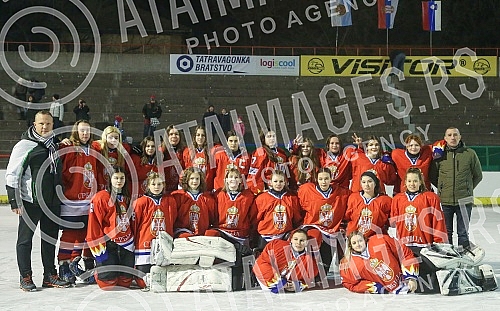 The match of the women's hockey team Serbian girls against Ljubljana's Olimpija was played as part of preparations for the historic, first appearance at the IIHF World Championship III Division B Group, which will be held in Belgrade in March.
Utak The match of the women's hockey team Serbian girls against Ljubljana's Olimpija was played as part of preparations for the historic, first appearance at the IIHF World Championship III Division B Group, which will be held in Belgrade in March.
Utak