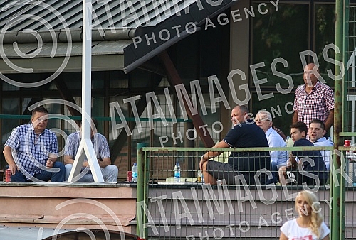 Training of FK Crvena Zvezda football players before qualifying for the Champions League and the match against FK Salzburg.Trening fudbalera FK Crvena zvezda pred utakmicu kvalifikacija za Ligu Sampiona i meca sa FK Salzburg.