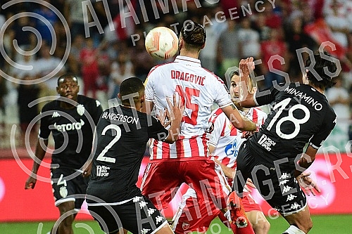 The match of the first round of the Europa League group stage between FC Crvena Zvezda and FC Monaco was played at the Rajko Mitic stadium.Utakmica prvog kola grupne faze Lige Evrope izmedju FK Crvena zvezda i FK Monako odigrana je na stadion Rajko