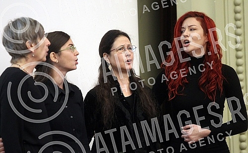 Ceremony on the occasion of marking the Day of the Serbian Academy of Sciences and Arts, ie 180 years of SANU.
Svecanost povodom obelezavanja Dana Srpske akademije nauka i umetnosti, odnosno 180 godina SANU Ceremony on the occasion of marking the Day of the Serbian Academy of Sciences and Arts, ie 180 years of SANU.
Svecanost povodom obelezavanja Dana Srpske akademije nauka i umetnosti, odnosno 180 godina SANU