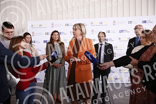 Opening of the European Green Week 2022 and presentation of the project of support for the separation of household waste in 17 municipalities in Serbia called O-DVA-JA-MO.Otvaranje Evropske zelene nedelje 2022. i predstavljanje projekta podrke za 