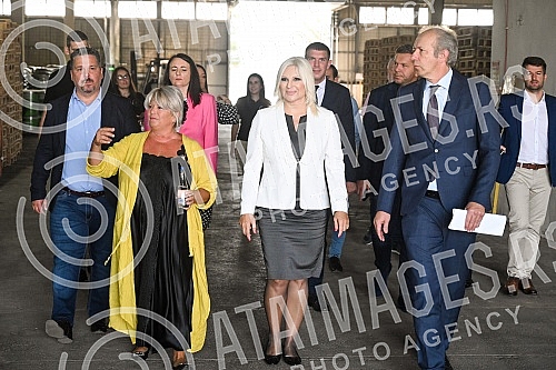 The Minister of Mining and Energy, Zorana Mihajlovic, visited the 