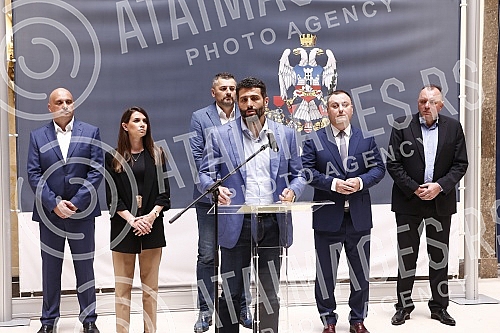 The Mayor of Belgrade, Aleksandar Sapic, presented his assistants and the areas they will be responsible for in the Belgrade City Assembly.