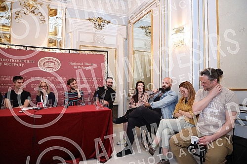 A press conference on the occasion of the announcement of the premiere of Djordje Kosic's play 