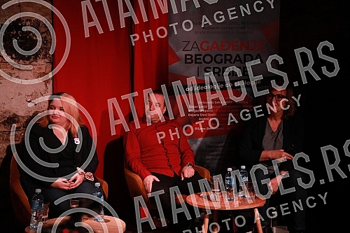 Organized by the Cultural Center of the CITY and New Optimism, a panel discussion was held on (Disgusting) Serbia - from ideology to ecology.U organizaciji Kulturnog centra GRADA i Novog Optimizma odrzana je tribina (Za)gadjenje Srbije - od ideolog