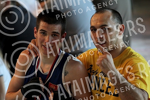 Finale 53. Beogradskog pobednika (Final bout of 53rd Belgrade Winner) u amaterskom - olimpijskom boks odran u Hali Pinki.