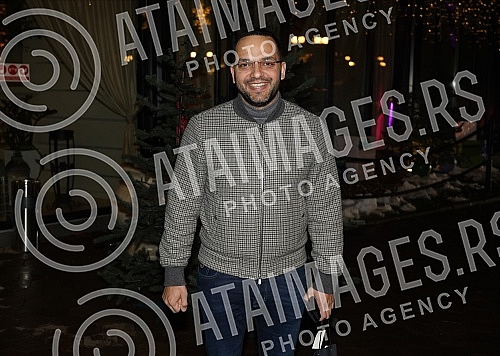 Singer Katarina Grujic and football player Marko Gobeljic became the parents of daughter Katja yesterday, and on that happy occasion, a celebration was held tonight at the Topciderac restaurant.