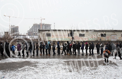 Abandoned hangar behind the bus and train station where the migrants from war-torn countries (Middle East) have found refuge on the road to European Union countries.
Napusteni hangar iza autobuske i zelezniccke stanice na kome su migranti iz ratom za Abandoned hangar behind the bus and train station where the migrants from war-torn countries (Middle East) have found refuge on the road to European Union countries.
Napusteni hangar iza autobuske i zelezniccke stanice na kome su migranti iz ratom za