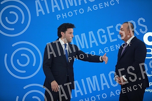 The Open Balkan Leaders' Summit was opened in the Palace of Serbia.U Palati Srbija otvoren je Samita lidera Otvorenog Balkana.