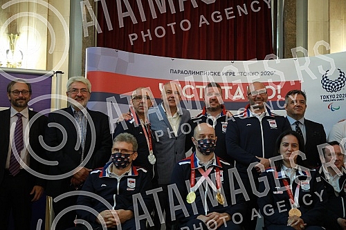 A solemn welcome and conference of the Serbian Paralympic team 