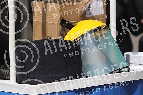 Promotion of safety and health at work, during which the Federation of Independent Trade Unions of Serbia pointed out to the citizens the importance of prevention in order to save life and health during work.Promocija bezbednosti i zdravlja na radu