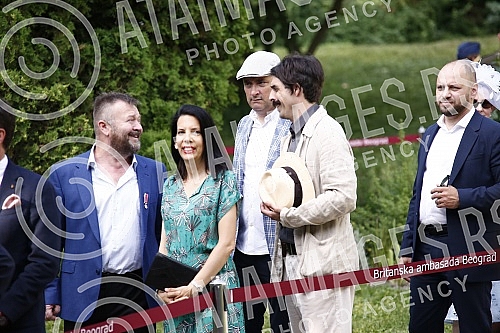 The British Embassy organized the celebration of the official birthday of Queen Elizabeth II, which is dedicated to the platinum jubilee this year.
Britanska ambasada organizovala je proslavu zvanicnog rodjendana kraljice Elizabete II, koja je ove g The British Embassy organized the celebration of the official birthday of Queen Elizabeth II, which is dedicated to the platinum jubilee this year.
Britanska ambasada organizovala je proslavu zvanicnog rodjendana kraljice Elizabete II, koja je ove g