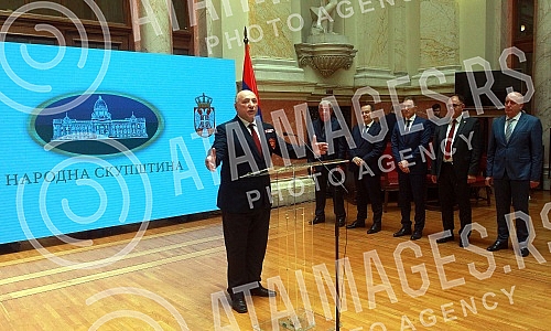 The Speaker of the National Assembly Ivica Dacic opened the exhibition 