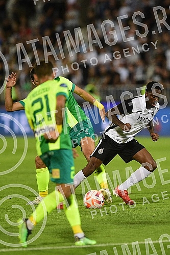 The match of the third round of qualification for the Europa League between FC Partizan and FC AEK Larnaca was played at the stadium of FC Partizan.Utakmica treceg kola kvalifikacija za Ligu Evrope izmedju FK Partizan i FK AEK Larnaka odigrana je n