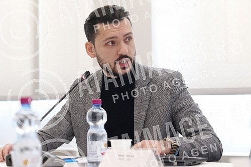 A conference on the occasion of the 75th anniversary of UNICEF in Serbia at the Serbian Chamber of Commerce. U Privrednoj komori Srbije konferencija povodom 75 godina Unicefa u Srbiji.