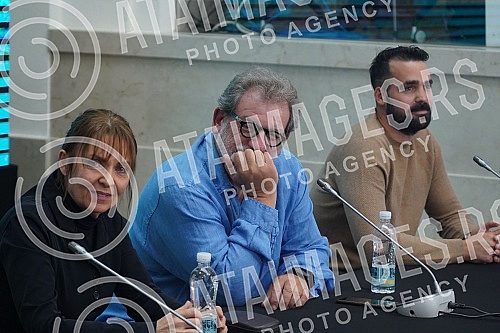 The press conference on the occasion of the Belgrade premiere of the film 