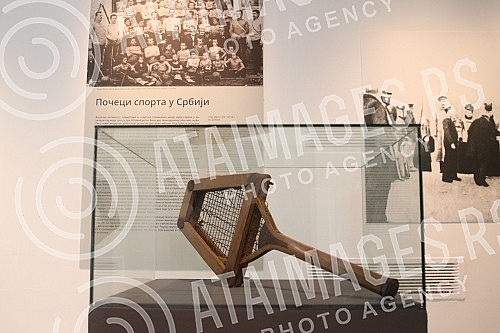 The President of the National assembly of the Republic of Serbia, Ivica Dacic, visited the exhibition 