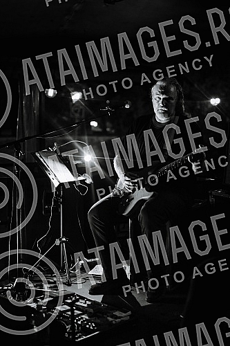 Rock musician - composer, singer, guitarist, songwriter Nikola Vranjkovic held a concert on the stage of the Zappa Barka, where he premiered songs from the latest mini-album 