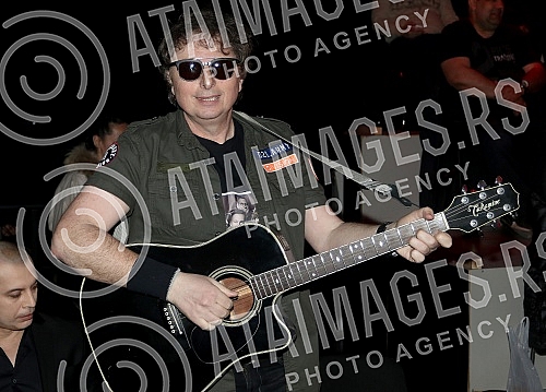 Shooting of the tv show Grand specijal on Grand television.Snimanje emisije Grand specijal na Grand televiziji.