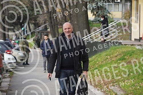 Chief Special State Prosecutor of Montenegro Milivoje Katnic and Special Prosecutor Sasa Cadjnovic arrived accompanied by the Prosecutor's Office for Organized Crime in Belgrade to interrogate Veljko Belivuk and Nebojsa Jankovic in connection with th