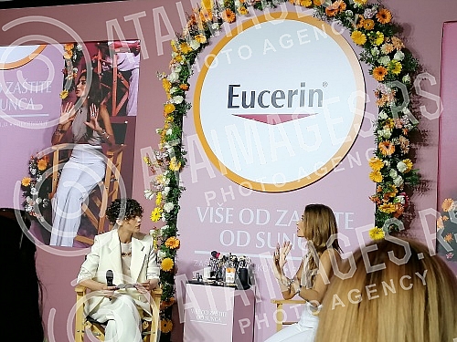 Vogue Beauty Award The Best Make-up Artist and Ambassador of EucerinÂ® Sunscreen Marianna Mukuchyan held at the Event Center Promenade MASTERCLASS #YourSummerEucerinStyle.Vogue Beauty Award The Best Make-up artist i ambasador EucerinÂ® preparata za