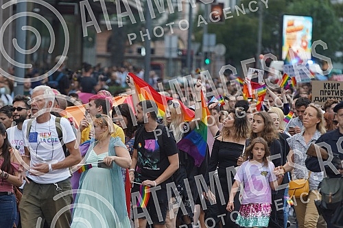 The Pride Parade 2021 under the slogan The Pride Parade 2021 under the slogan