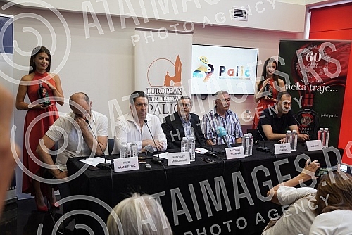The first press conference on the occasion of the 29th edition of the Palic European Film Festival was held in the mts Hall.Prva konferencija za medije povodom 29. izdanja Festivala evropskog filma Palic odrzana je u mts Dvorani