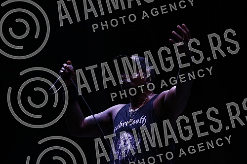 Performance of the Brazilian heavy metal band Sepultura on the Main Stage of the Exit festival.Nastup brazilskog hevi metal bend Sepultura na Glavnoj bini Exit festivala.