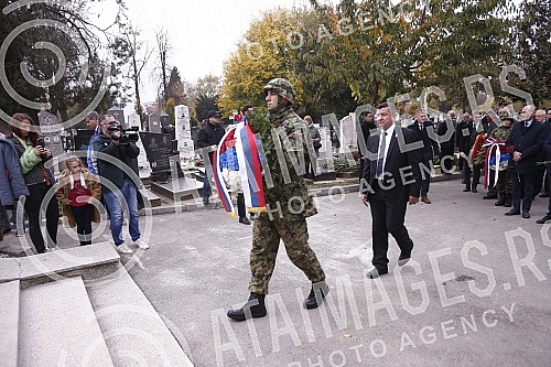 The Embassy of the Russian Federation in Belgrade marked Armistice Day in the Great War by laying wreaths at the Memorial Ossuary to Russian soldiers killed in the First World War.
Polaganjem venaca na Spomen-kosturnicu ruskim vojnicima stradalim u The Embassy of the Russian Federation in Belgrade marked Armistice Day in the Great War by laying wreaths at the Memorial Ossuary to Russian soldiers killed in the First World War.
Polaganjem venaca na Spomen-kosturnicu ruskim vojnicima stradalim u
