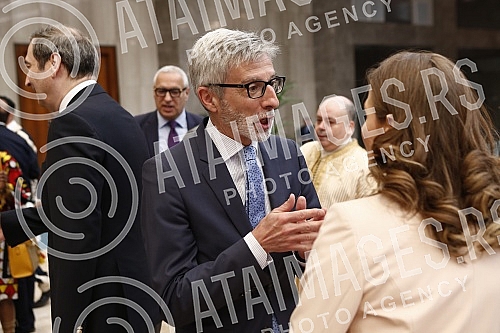 The Embassy of the Kingdom of Morocco organized an event on the occasion of Africa Day in the Palace of Serbia.Ambasada Kraljevine Maroka je organizovala u Palati Srbija dogadjaj povodom Dana Afrike.