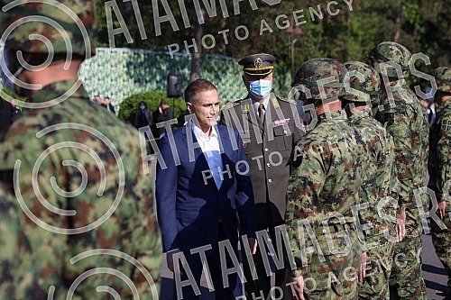 The two-day celebration of the Day of Victory over Fascism in the Second World War - May 9, began with the firing of honorary platoons of the Serbian Army from the Sava Terrace on Kalemegdan.Dvodnevno obelezavanja Dana pobede nad fasizmom u Drugom 