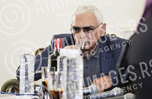 Press conference of Karen Shakhnazarov - director of movie 