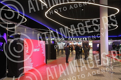 The opening of the new shopping center - BIG in Belgrade.Otvaranje novog Trznog centra - BIG u Beogradu. 