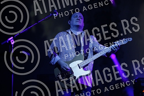 The concert of Nick Mason's Saucerful of Secrets, which performs music by Pink Floyd, was held at the Belexpo Center.Koncert sastava Nick Mason's Saucerful of Secrets, koji izvodi muziku Pink Floyda, odrzan je u Belexpo centru