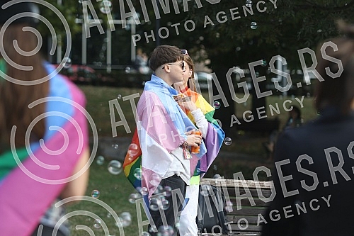 Pride Parade 2021 started in the center of Belgrade under the slogan Pride Parade 2021 started in the center of Belgrade under the slogan