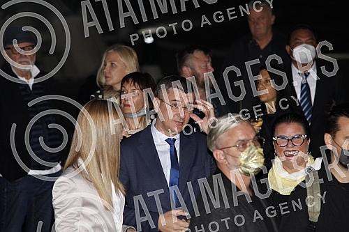 The Deputy Prime Minister of the Republic of Serbia and Minister of Culture and Information Maja Gojkovic opened the exhibition 