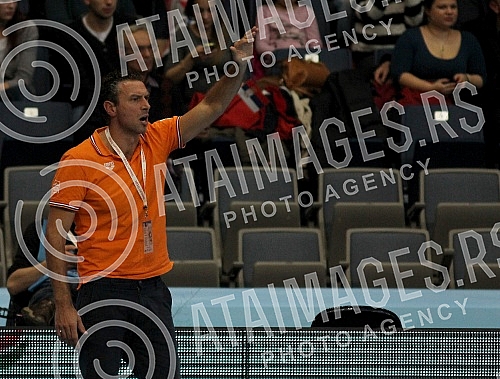Evropsko prvenstvo u vaterpolu (European waterpolo championships - 32nd for men and 16th for women). Final match, for gold medal - Netherland vs Hungary